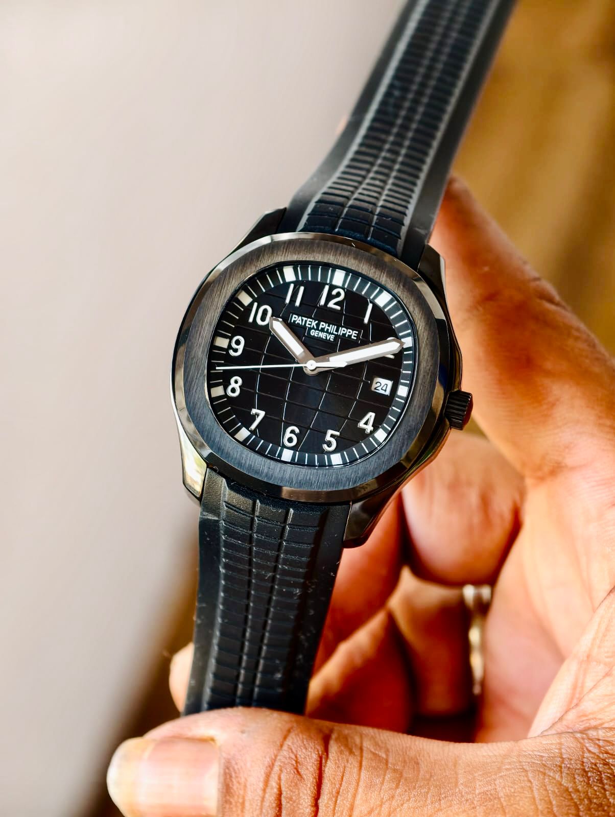 Patek Philippe Aquanaut Black Dial