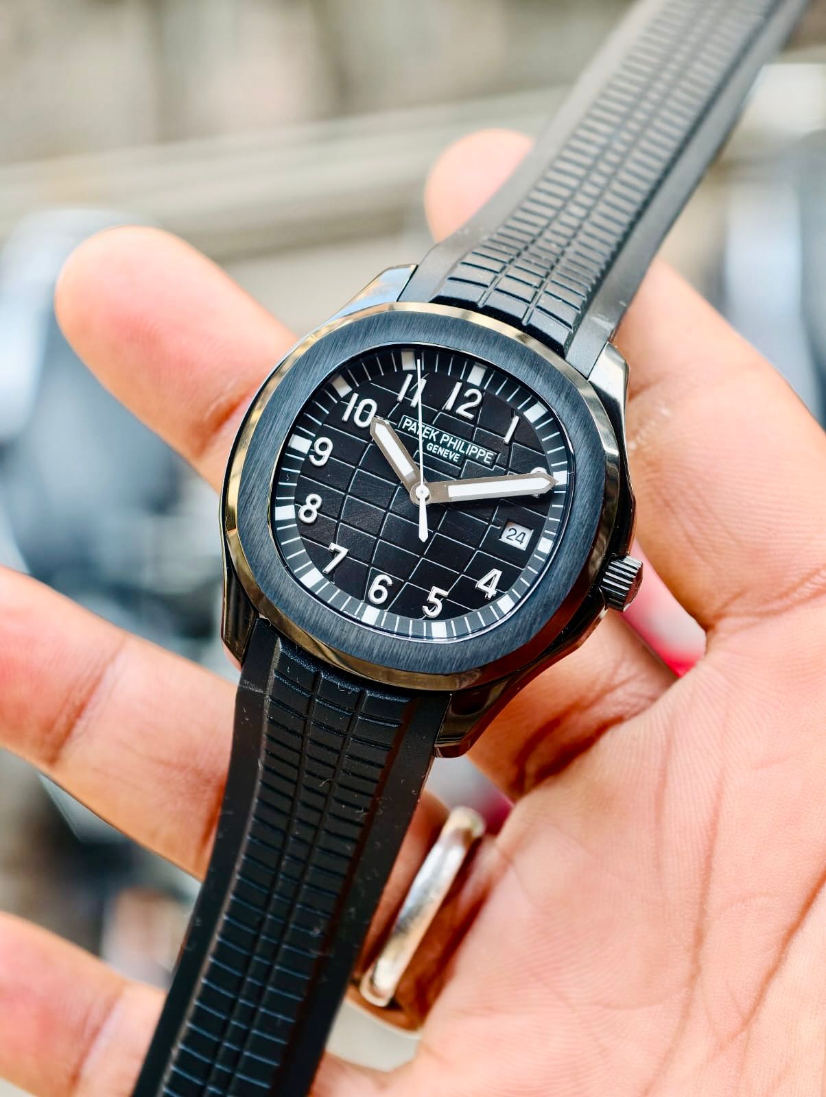 Patek Philippe Aquanaut Black Dial