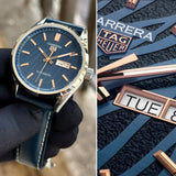 Tag Heuer Carrera Blue Tiger Dial Automatic