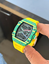 Richard Mille Yellow Green Dial