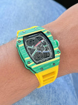 Richard Mille Yellow Green Dial