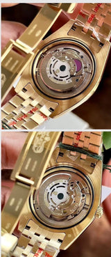 Rolex Datejust Yellow Gold Black Dial Automatic
