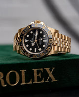 Rolex GMT Black Dial Golden Automatic