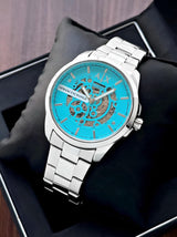 Armani Exchange Hampton Tiffany Blue Dial