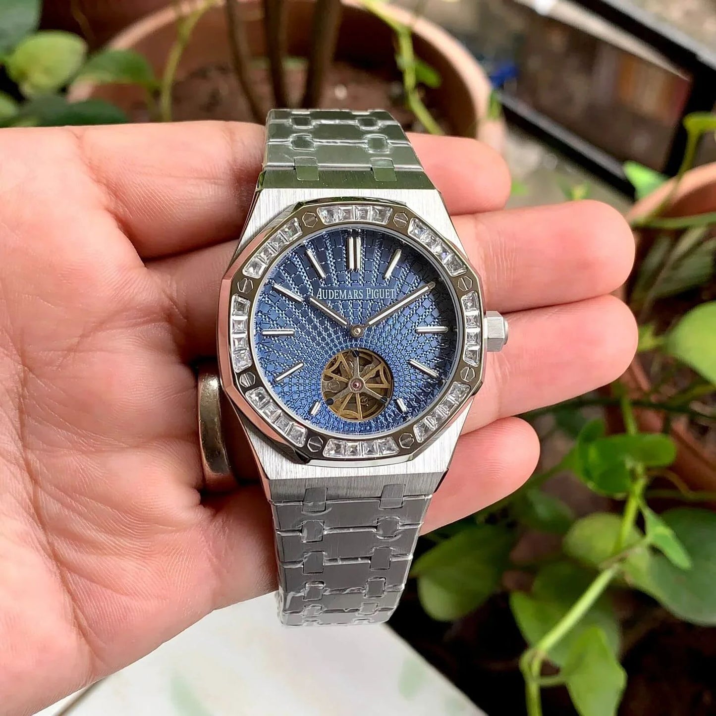 Audemars Piguet Royal Oak Flying Ice Blue Dial