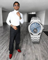 Audemars Piguet Royal Oak Flying Ice Blue Dial