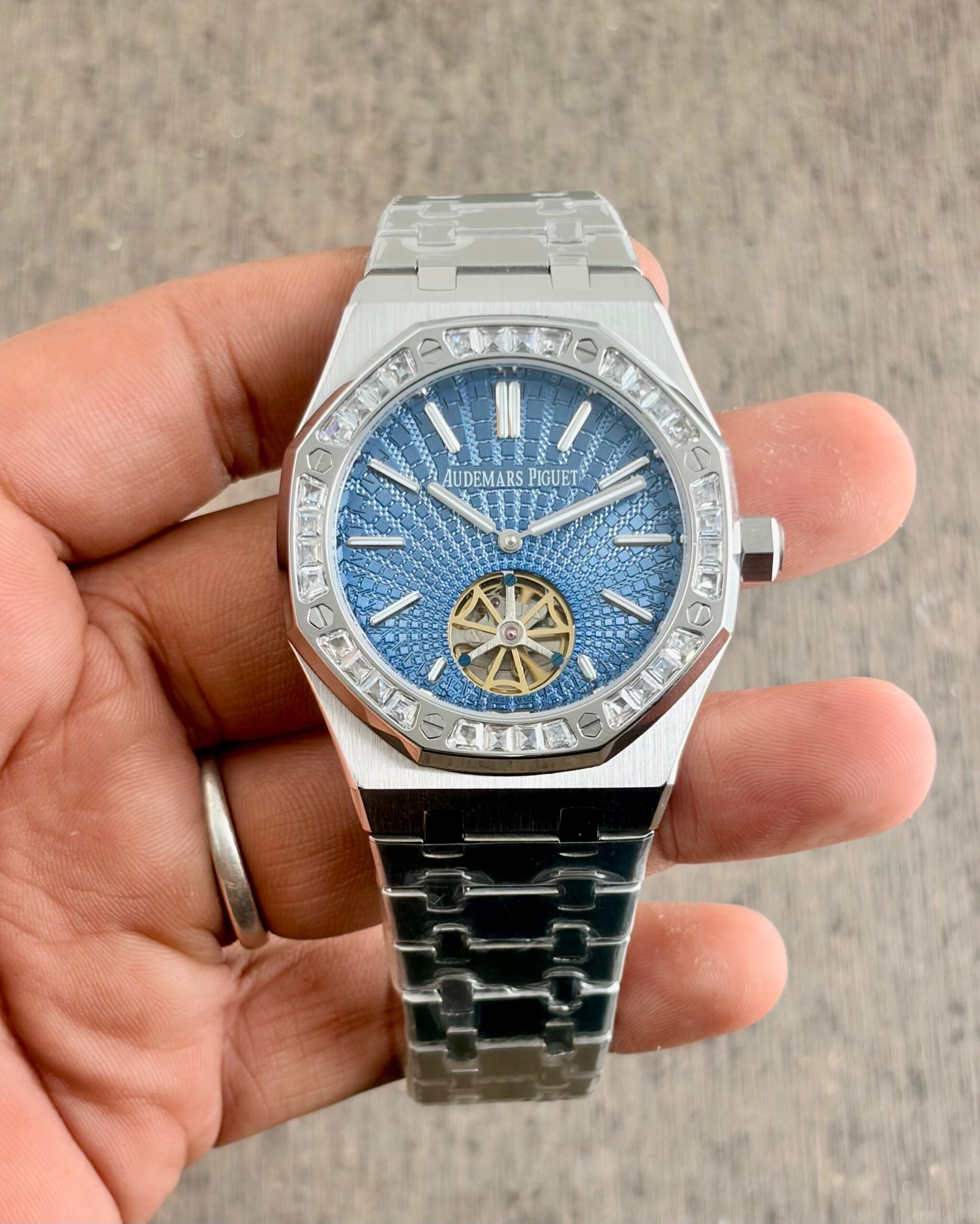 Audemars Piguet Royal Oak Flying Ice Blue Dial