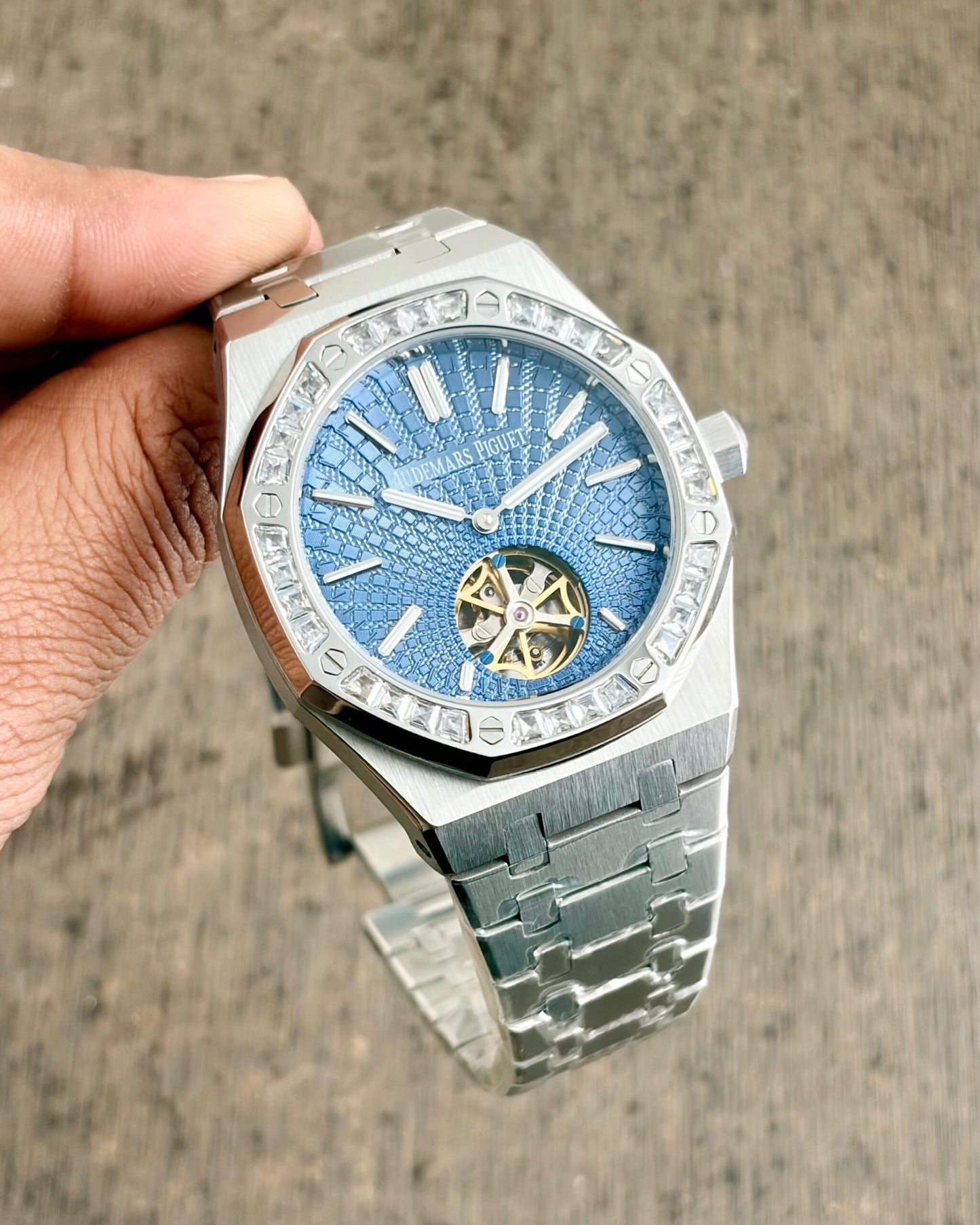 Audemars Piguet Royal Oak Flying Ice Blue Dial