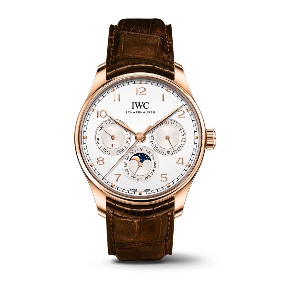 IWC Portugieser Perpetual White Dial Calendar