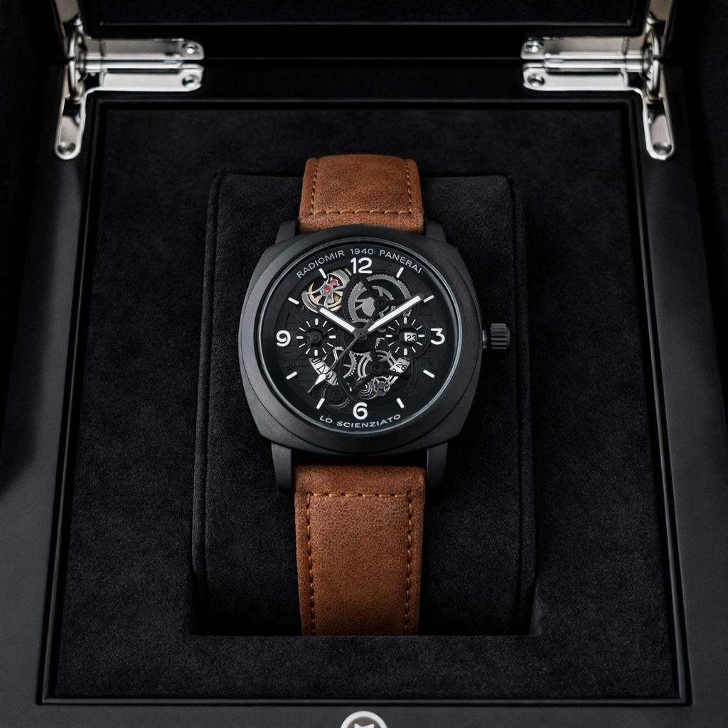 Panerai Bold Black Dial Quartz