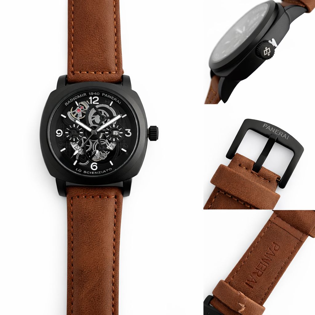 Panerai Bold Black Dial Quartz