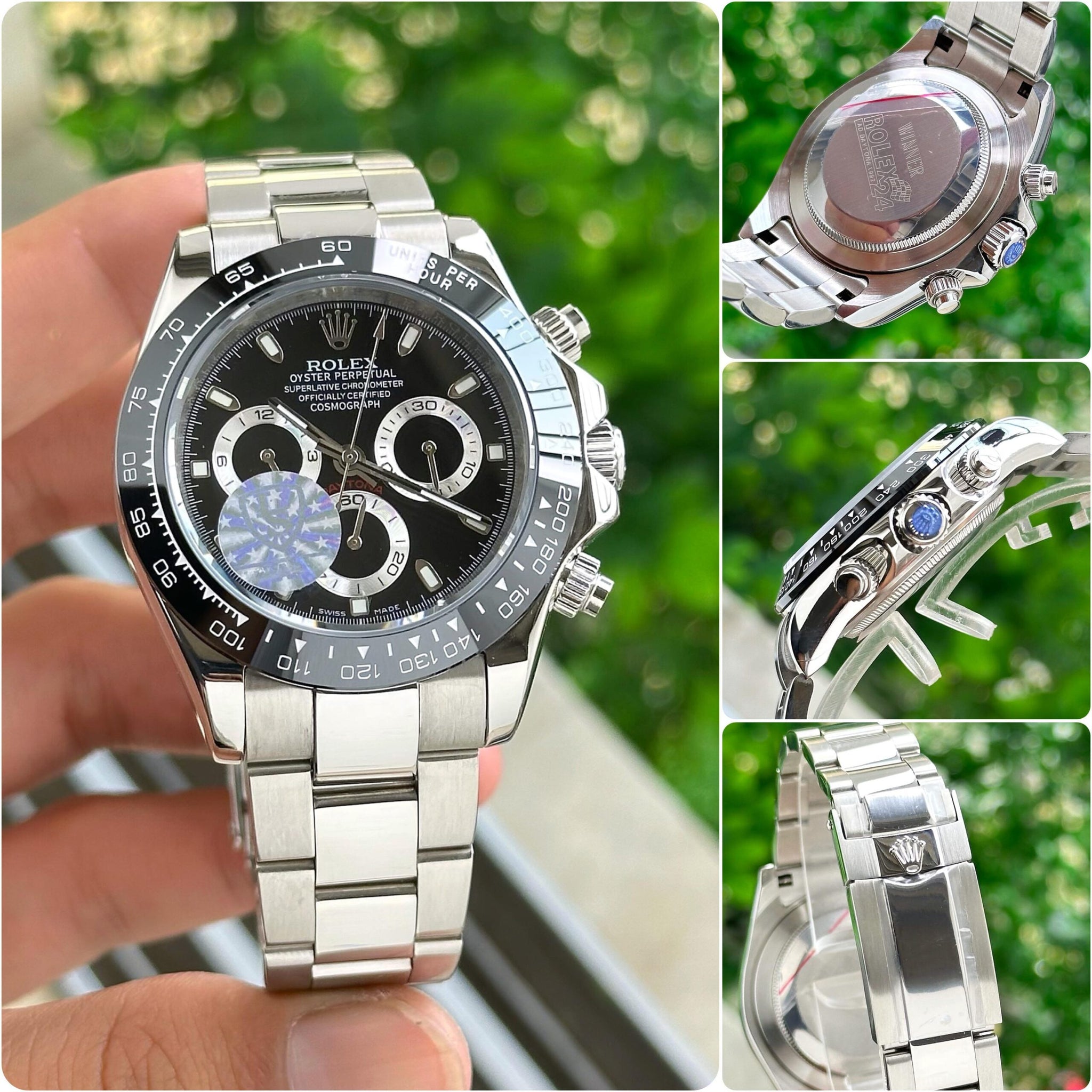 Rolex Oyster Black Dial Perpetual Automatic
