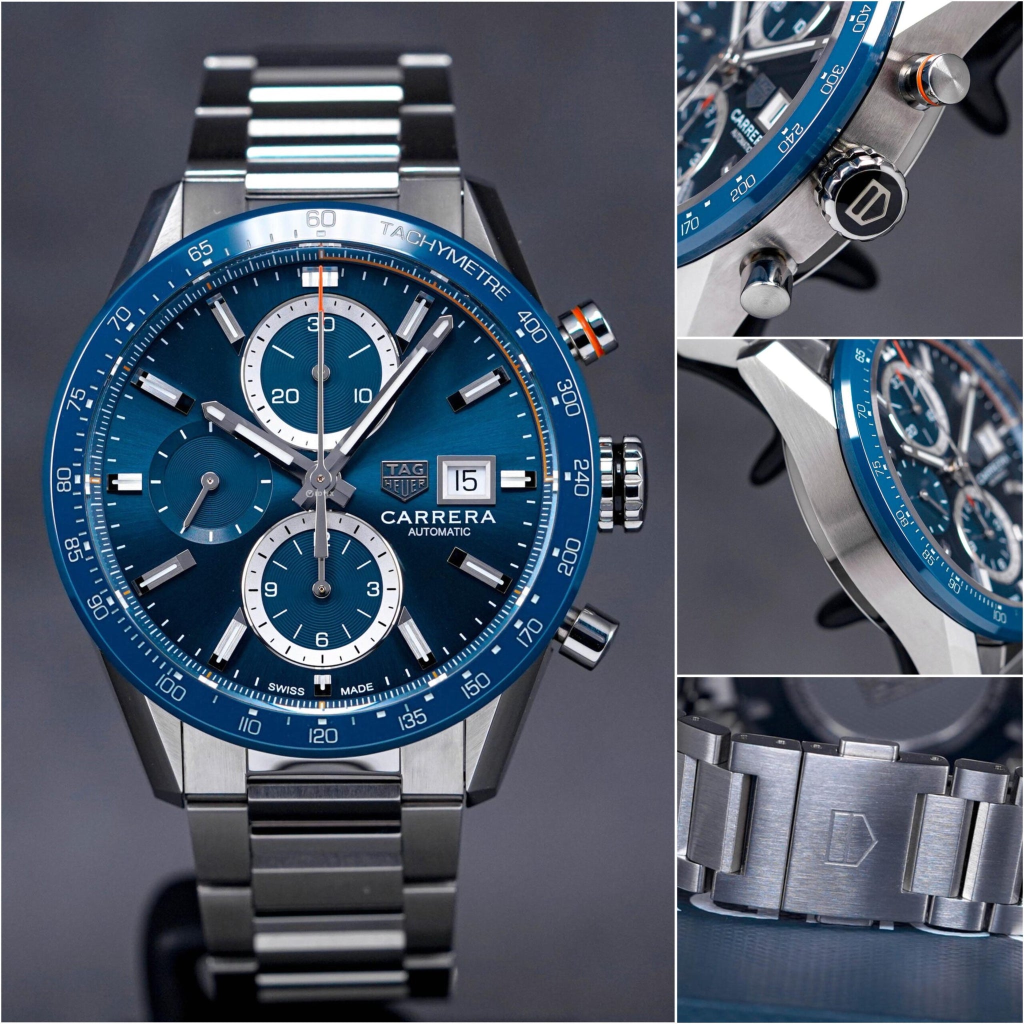 Tag Heuer Blue Dial 44mm Quartz