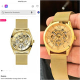 Guess Tailor Gold Dial Chronograph