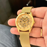 Guess Tailor Gold Dial Chronograph
