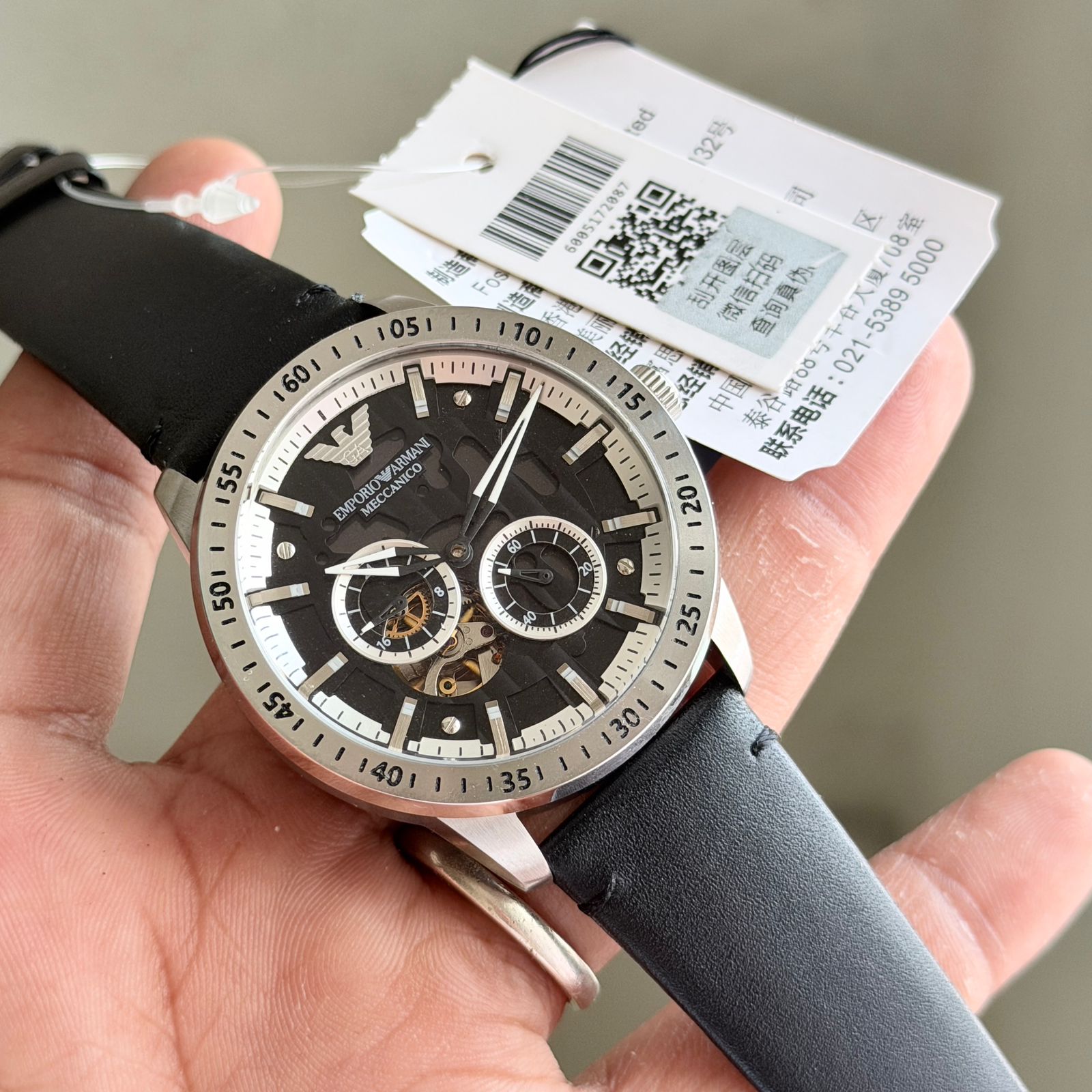 Emporio Armani AR60051 Black Automatic