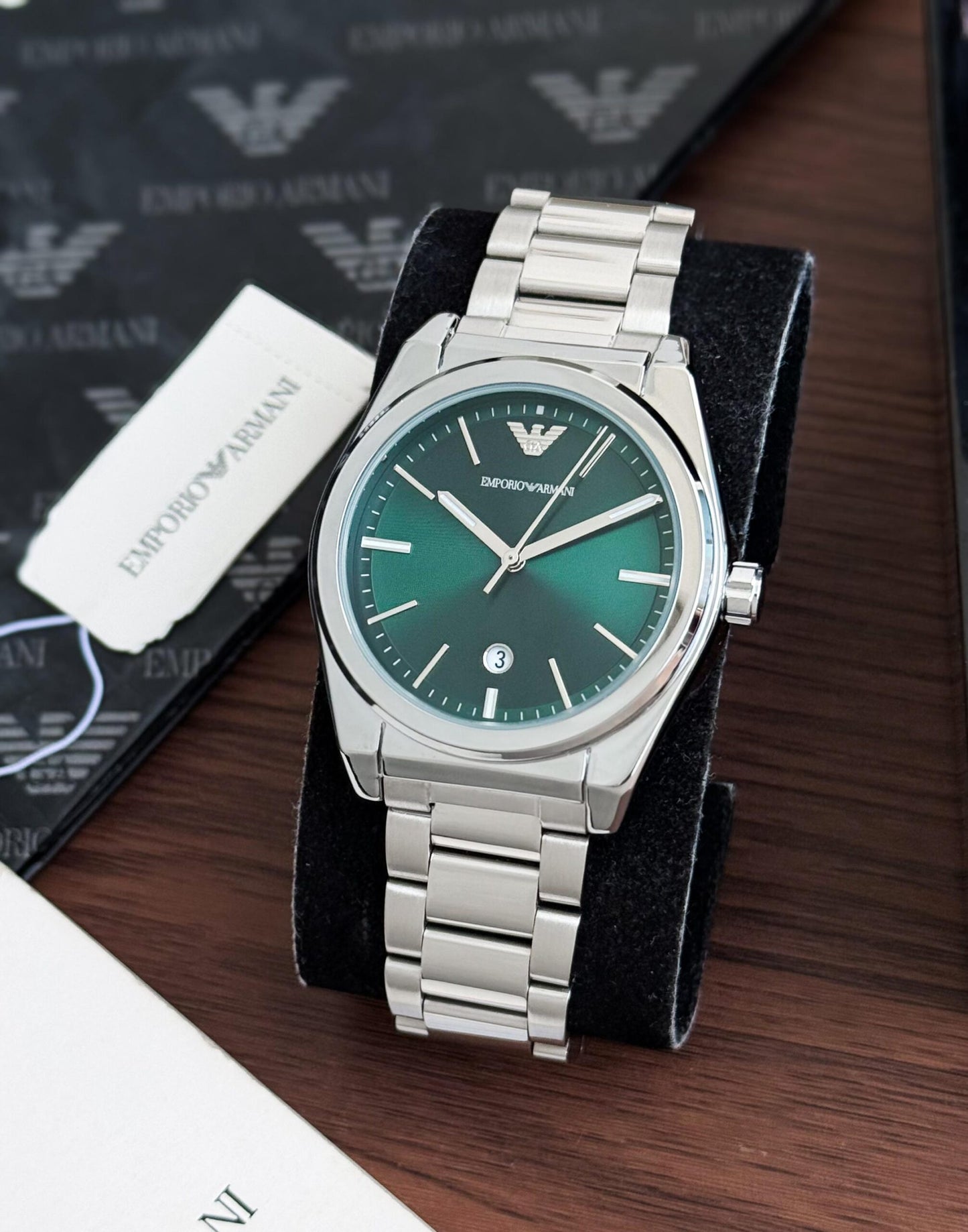 Emporio Armani Green Dial 42mm Quartz