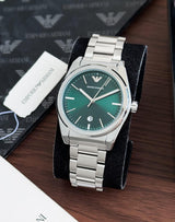 Emporio Armani Green Dial 42mm Quartz