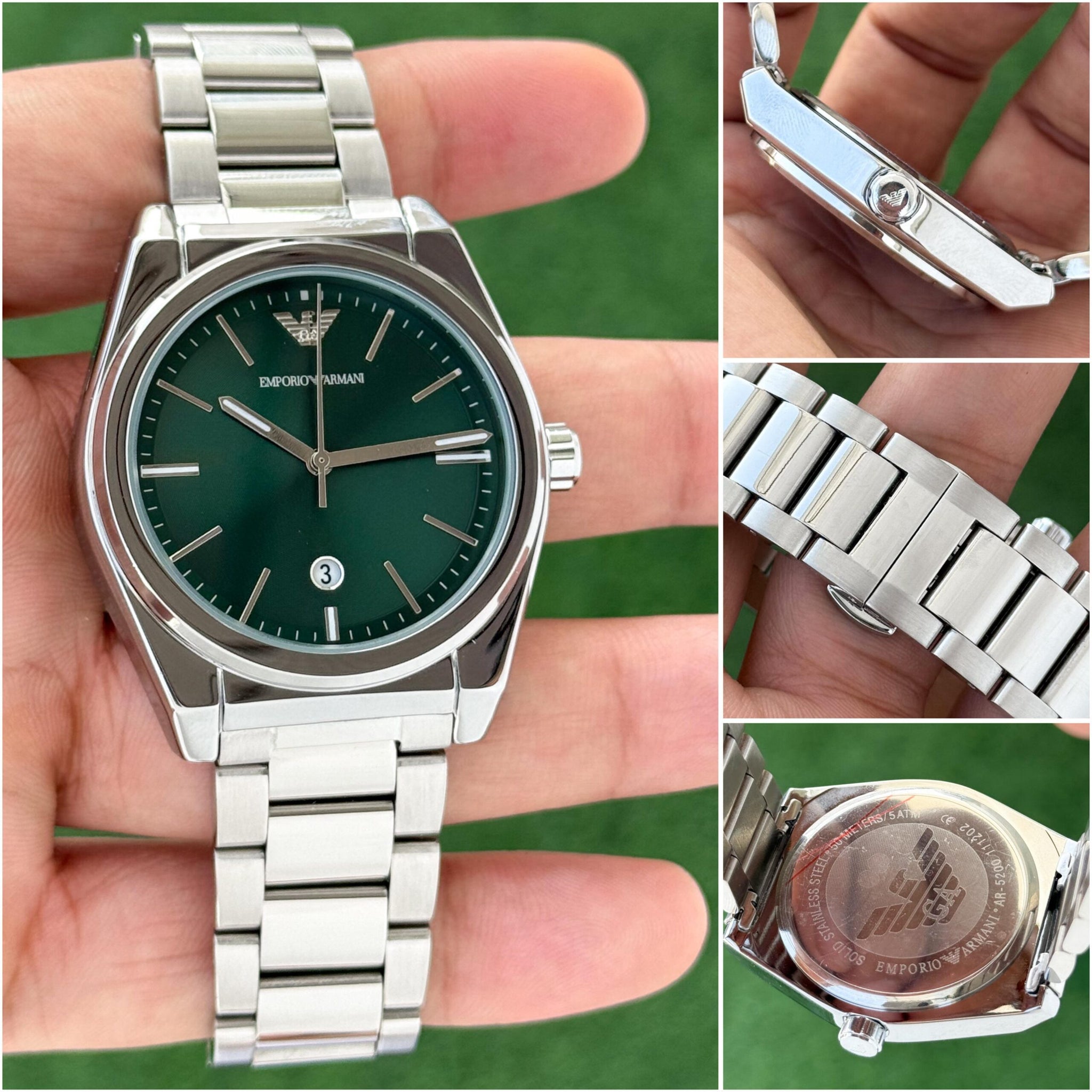 Emporio Armani Green Dial 42mm Quartz