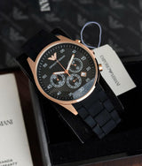 Emporio Armani Chronograph 42mm Black Quartz