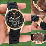 Emporio Armani Chronograph 42mm Black Quartz