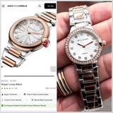 Bvlgari Lvcea White Diamond-Style Dial