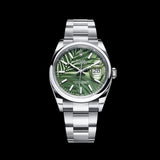 Rolex Oyster DateJust Olive Green Dial Automatic