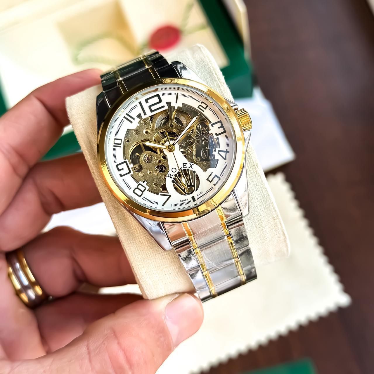 Rolex Skeleton Open-Work Dial Automatic