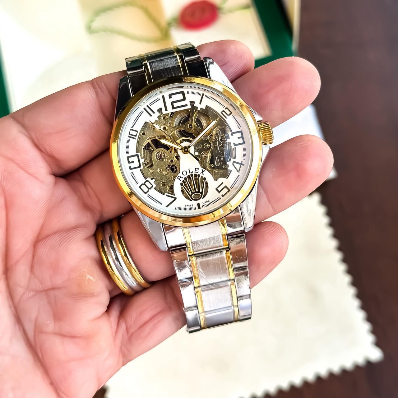 Rolex Skeleton Open-Work Dial Automatic