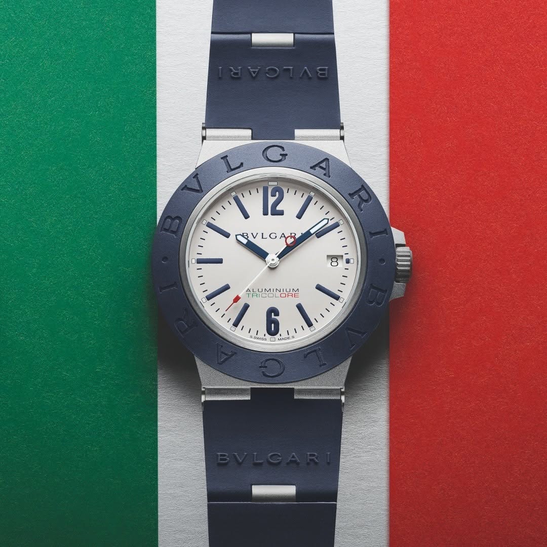 Bvlgari Aluminium Tricolore Blue Automatic