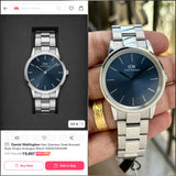 Daniel Wellington Blue Sunray Quartz