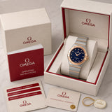 Omega Constellation Blue Diamond Dial