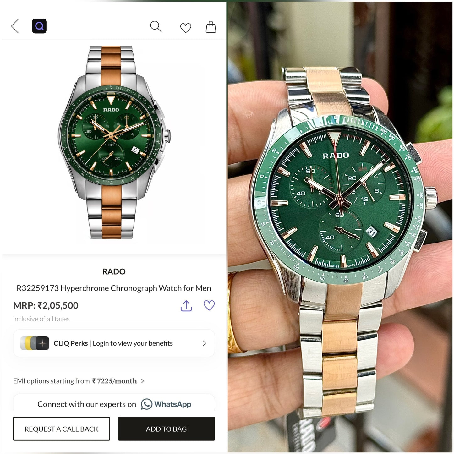 Rado HyperChrome Chronograph 44mm