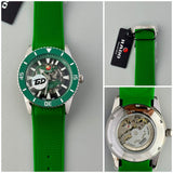Rado Captain Cook Skeleton Green Special Edition