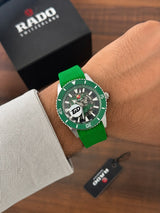Rado Captain Cook Skeleton Green Special Edition