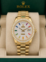Rolex Day-Date Diamond-Paved Dial