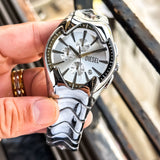 Diesel Silver Tone Multifunction Chronograph