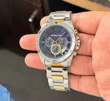 Michael Kors Brecken Two-Tone Chronograph