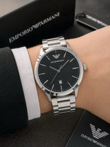 Emporio Armani 40mm Black Dial Automatic