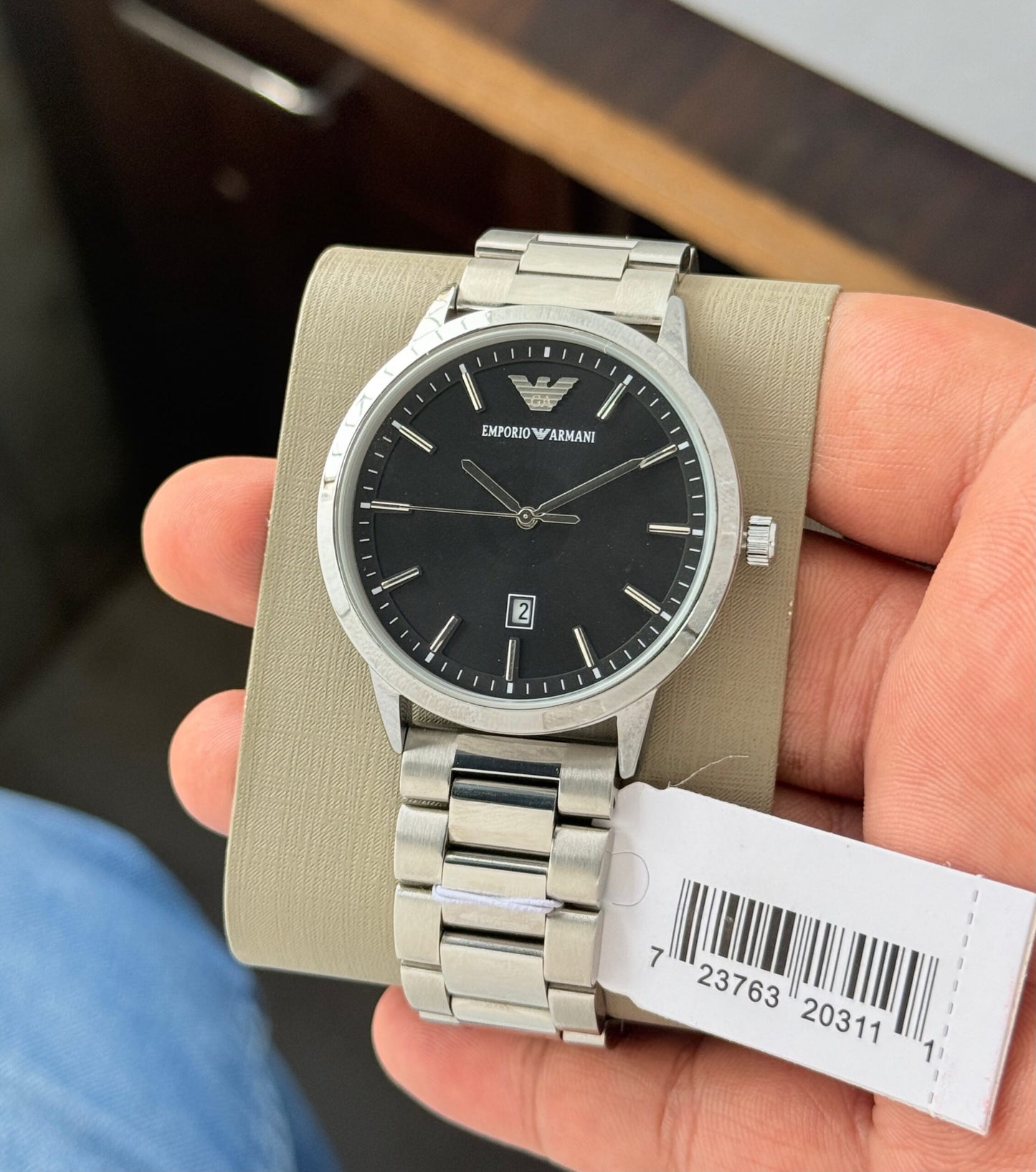 Emporio Armani 40mm Black Dial Automatic