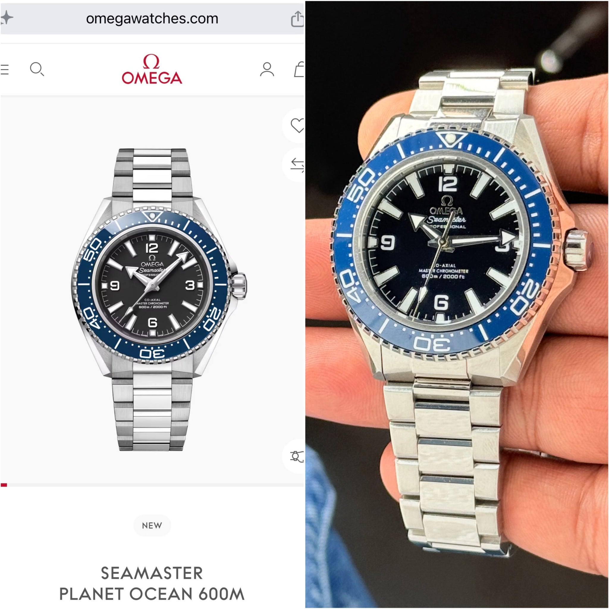 Omega Seamaster Planet Ocean 600M Automatic