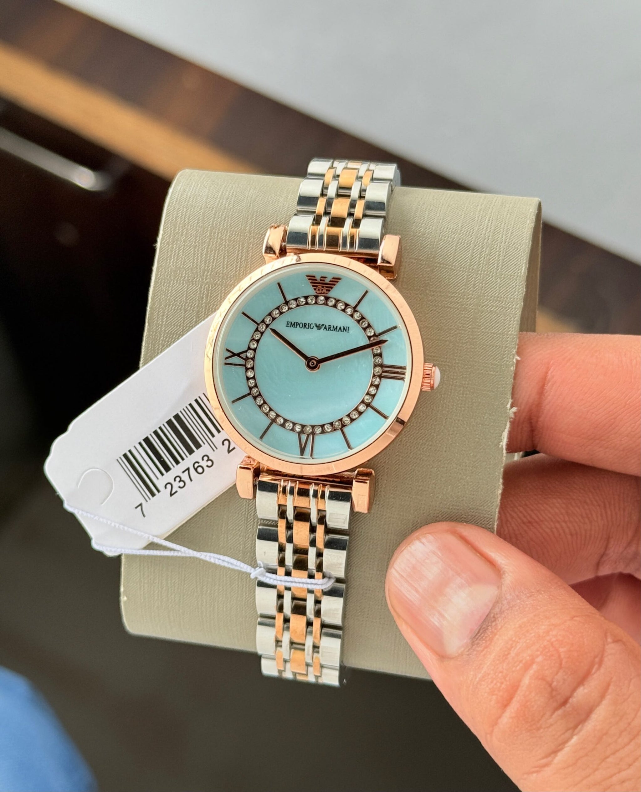 Emporio Armani Turquoise Blue Dial
