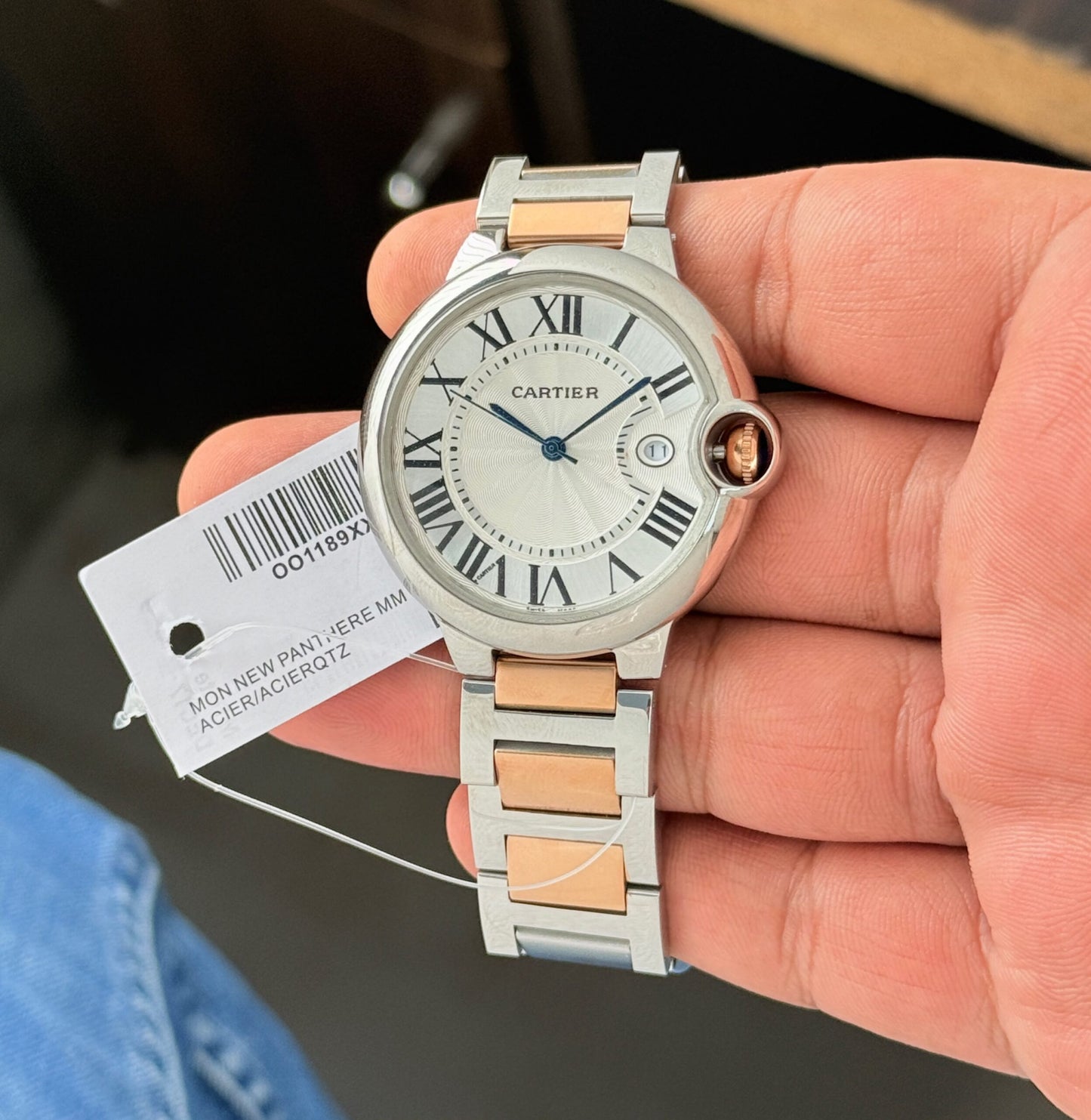 Cartier Ballon Bleu Analog Dial