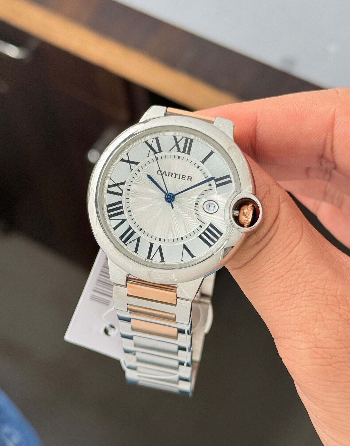 Cartier Ballon Bleu Analog Dial