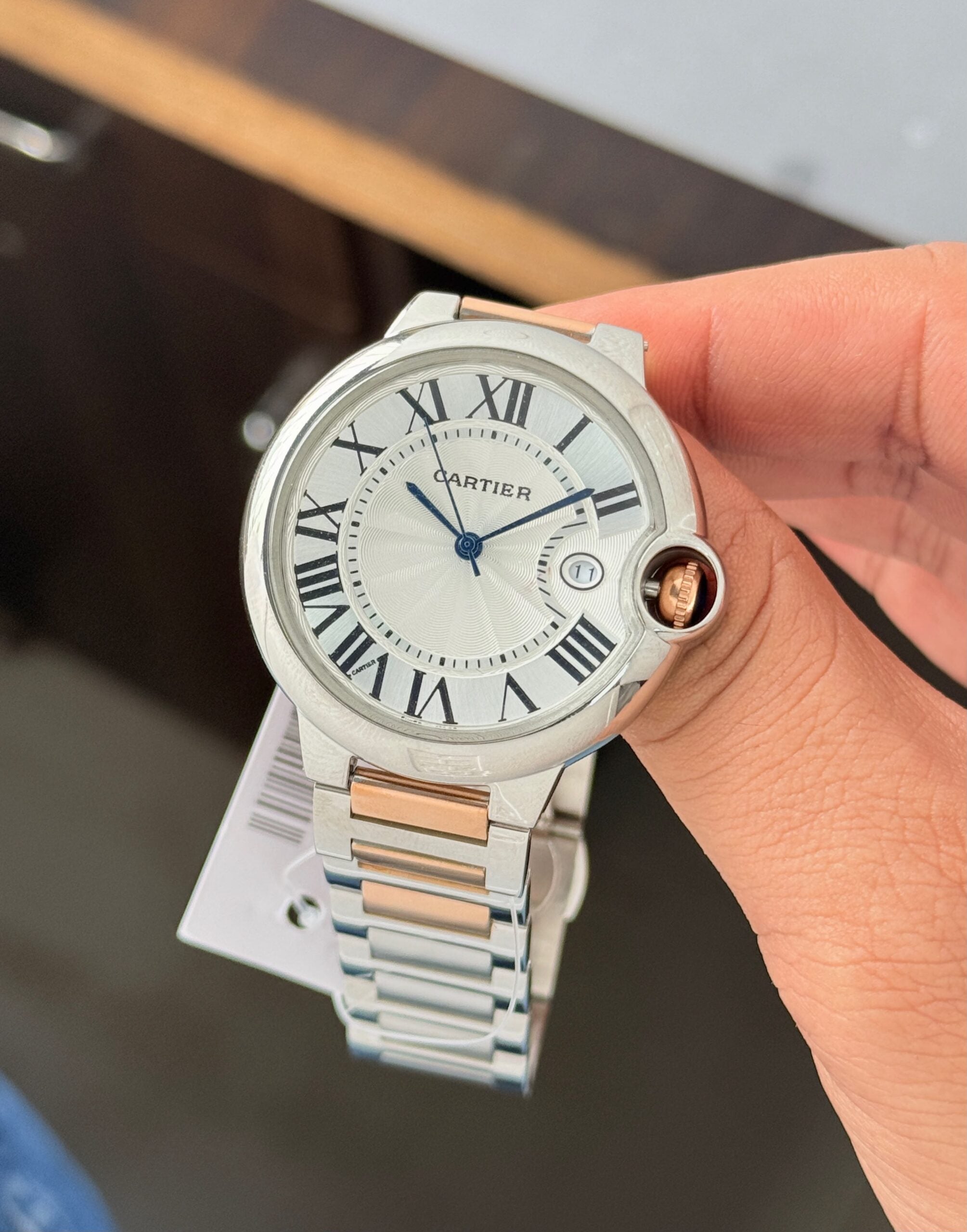 Cartier Ballon Bleu Analog Dial