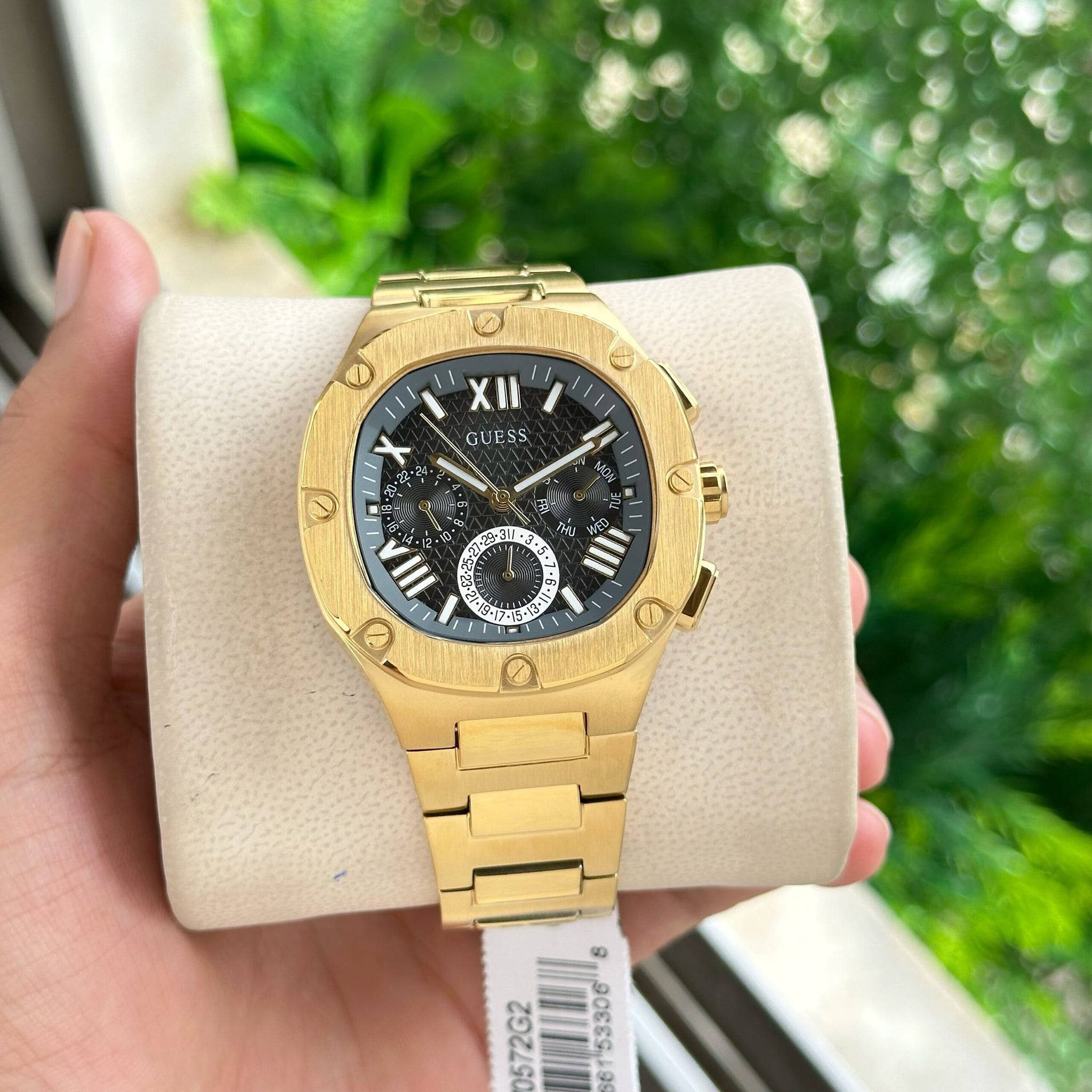 Guess Headline Golden Quartz Chronograph