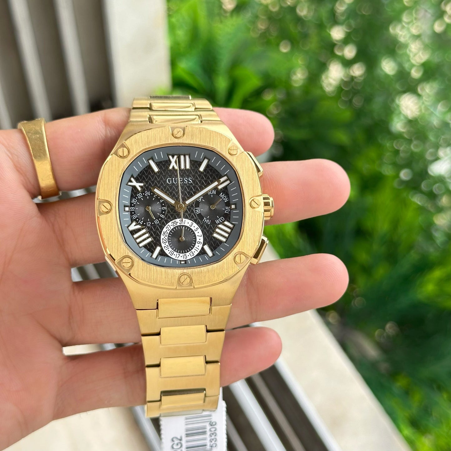 Guess Headline Golden Quartz Chronograph