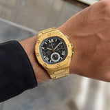 Guess Headline Golden Quartz Chronograph