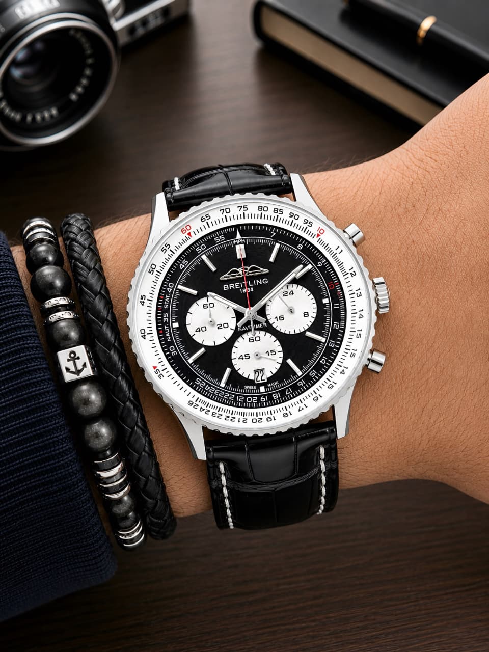 Breitling Navitimer Black Multifunctional Dial