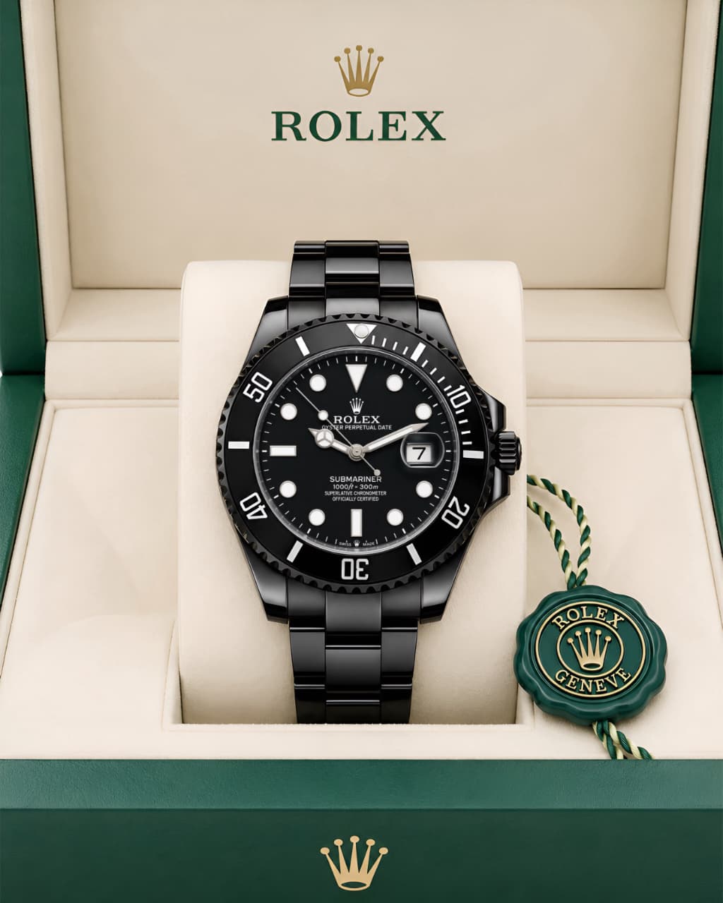 Rolex Submariner Black Dial Automatic